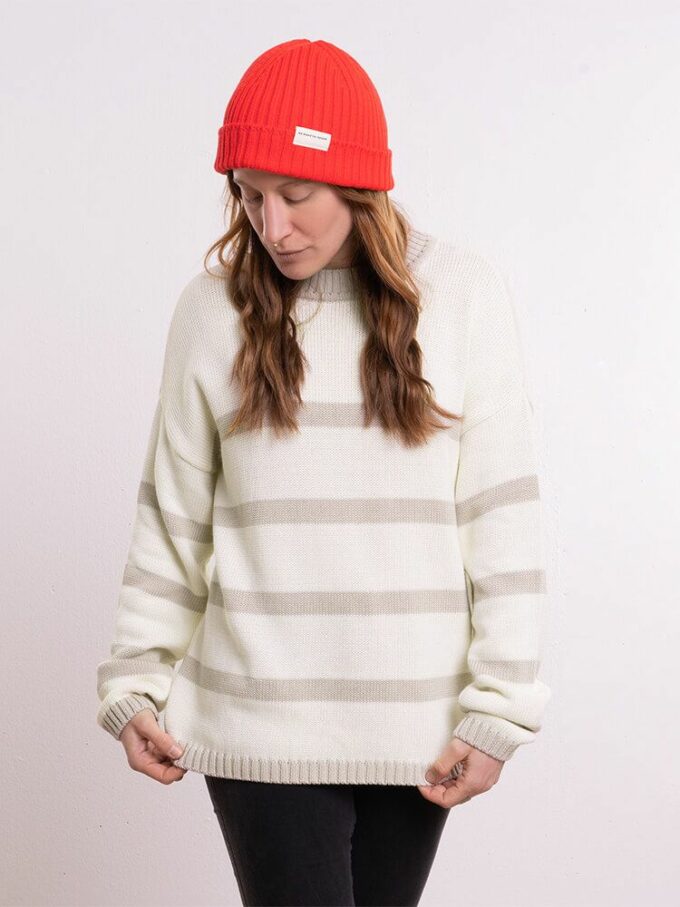 Jersey ecológico de mujer Bleed Clothing Stripey Knitted