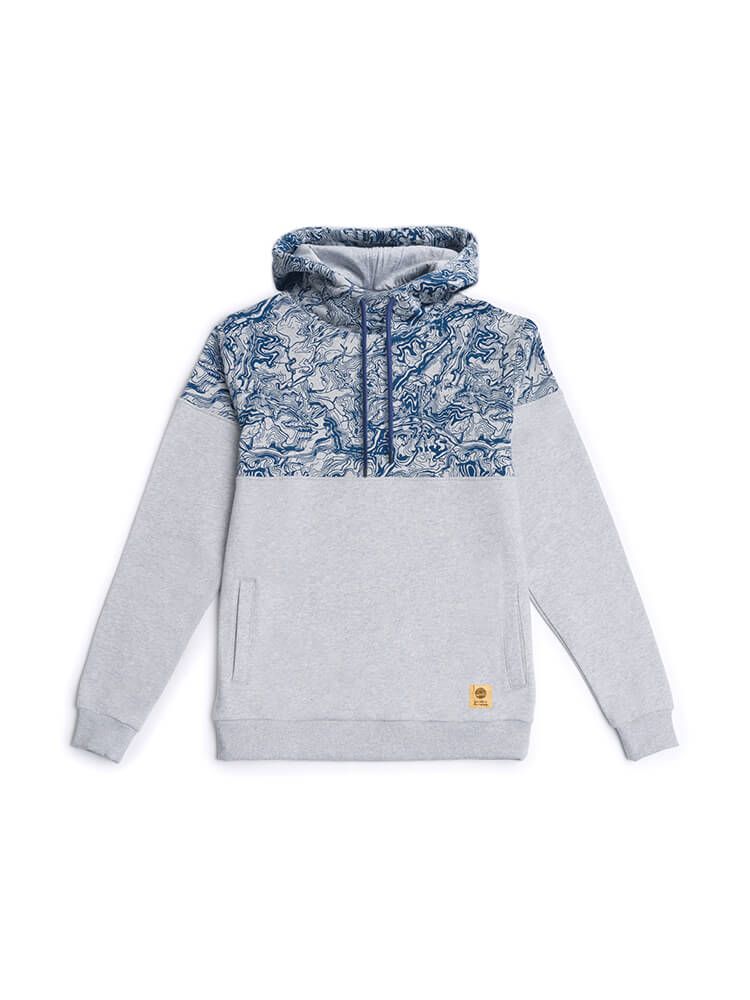 Sudadera Blanca Hombre Algodón Orgánico